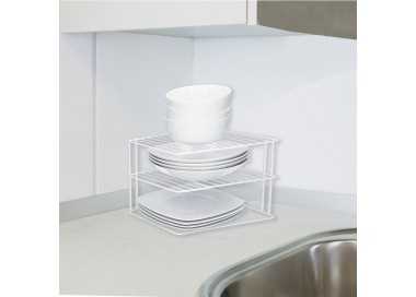 Estante Forma De Esquina Para Cocina, 90 Grados, 3 niveles