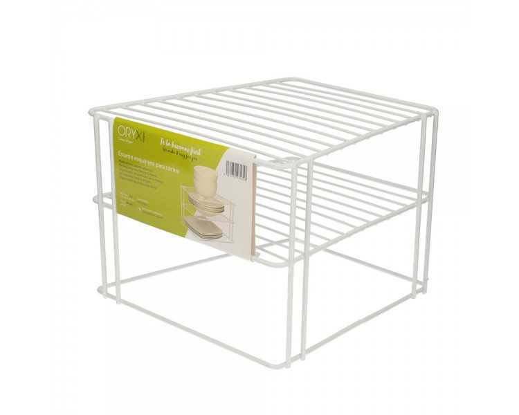 Estante Forma De Esquina Para Cocina, 90 Grados, 3 niveles