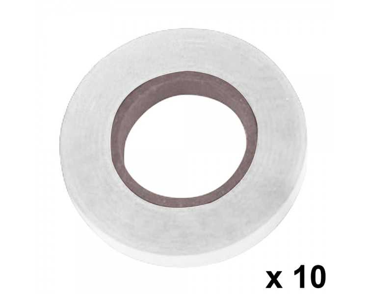 Cinta Para Atadora 11 x 0,15 mm. x 26 metros Blanco (Pack 10 Rollos)