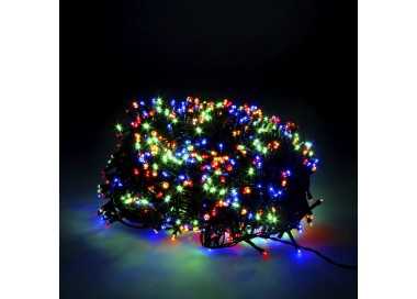Guirnalda Luces Navidad 1000 Leds Multicolor. Luz Navidad Interiores y Exteriores Ip44