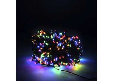 Guirnalda Luces Navidad 500 Leds Multicolor. Luz navidad interiores y exteriores IP44