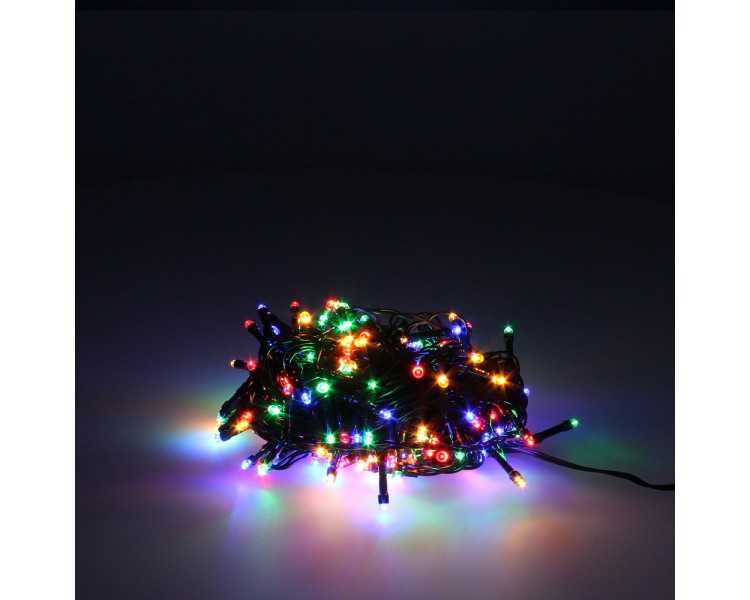 Guirnalda Luces Navidad 500 Leds Multicolor. Luz navidad interiores y exteriores IP44
