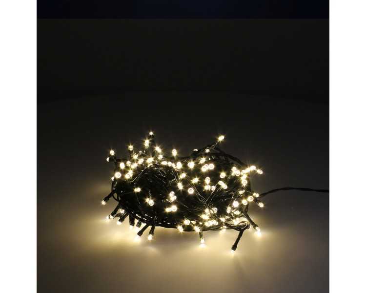 Guirnalda Luces Navidad 500 Leds Color Blanco Calido. Luz Navidad Interiores y Exteriores Ip44