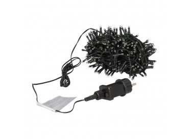 Guirnalda Luces Navidad 300 Leds Color Azul Hielo. Luz Navidad Interiores y Exteriores Ip44