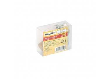 Luces Navidad Guirnalda Led con Tapon 20 Microled Blanco Frio IP20. A Pilas 3 LR44 (Si Incluidas)