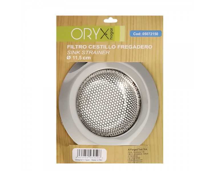 Filtro Cestillo Fregaderos / Lavabo Cocinas Ø 11,5 cm.