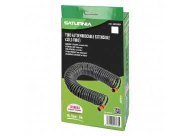 Manguera  Extensible Espiral Autoenroscable Para Riego Jardin Con Conectores 15 Metros
