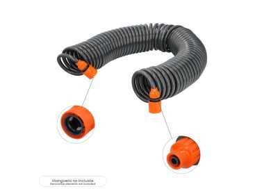 Conector Manguera Tubo Autoenroscable 10x12 mm.