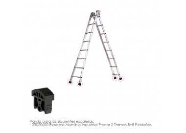 Contera Para Escalera Pronor 2 Tramos Con 8+8 Peldaños ( Perfil 55 mm.)