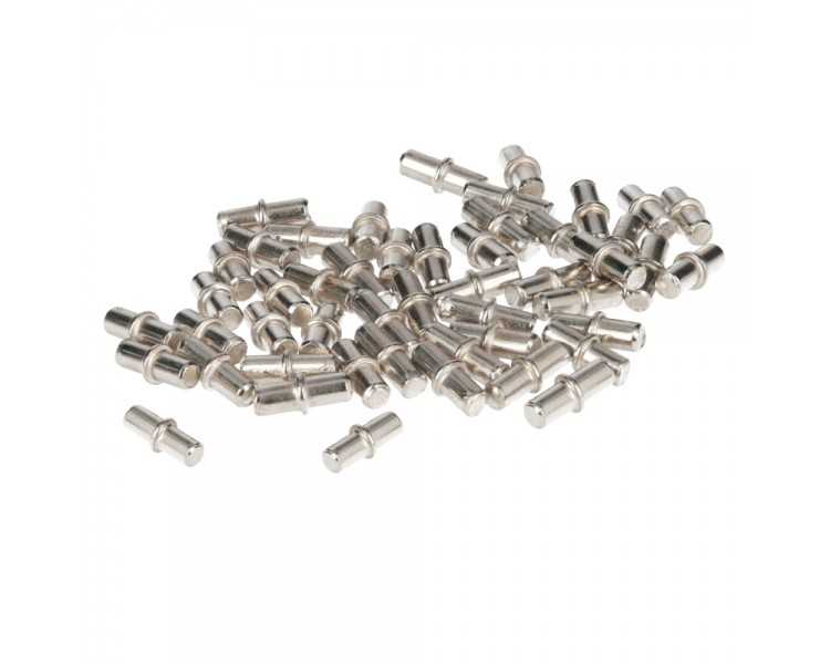 Soporte de Metalico Con Anclaje 5 Ø mm. Para Estanterias / Estantes (Caja 100 Unidades)