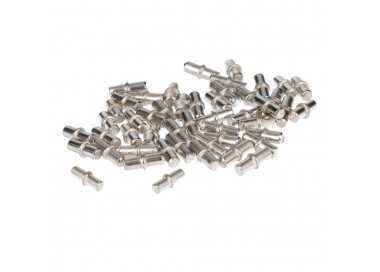 Soporte de Metalico Con Anclaje 5 Ø mm. Para Estanterias / Estantes (Caja 100 Unidades)