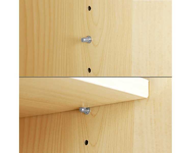 Soporte de Metalico Con Anclaje 5 Ø mm. Para Estanterias / Estantes (Caja 100 Unidades)