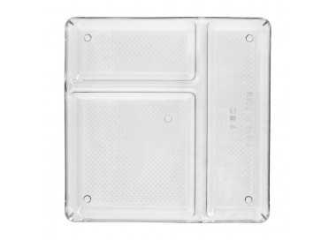 Organizador de Plastico Para Cajones "System Nº1"  23x23x5 cm.