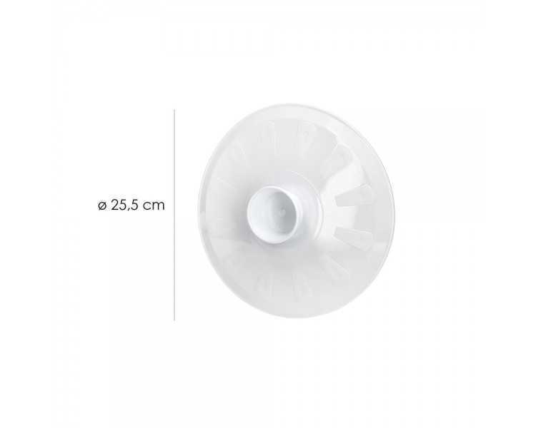 Tapa Plastico Giratortillas Oryx Ø 25,5 cm. (Tapa Vuelve Tortillas, Tapa Giratortillas, Tapa Gira Tortillas)