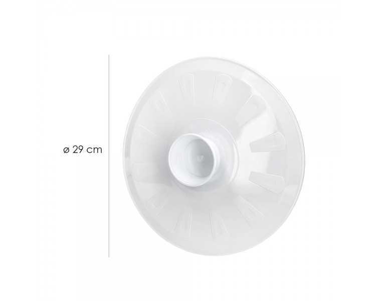 Tapa Plastico Giratortillas Oryx Ø 29cm. (Tapa Vuelve Tortillas, Tapa Giratortillas, Tapa Gira Tortillas)