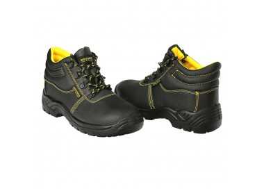 Botas Seguridad S3 Piel Negra Wolfpack  Nº 48 Vestuario Laboral,calzado Seguridad, Botas Trabajo. (Par)