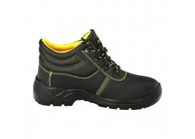 Botas Seguridad S3 Piel Negra Wolfpack  Nº 37 Vestuario Laboral,calzado Seguridad, Botas Trabajo. (Par)