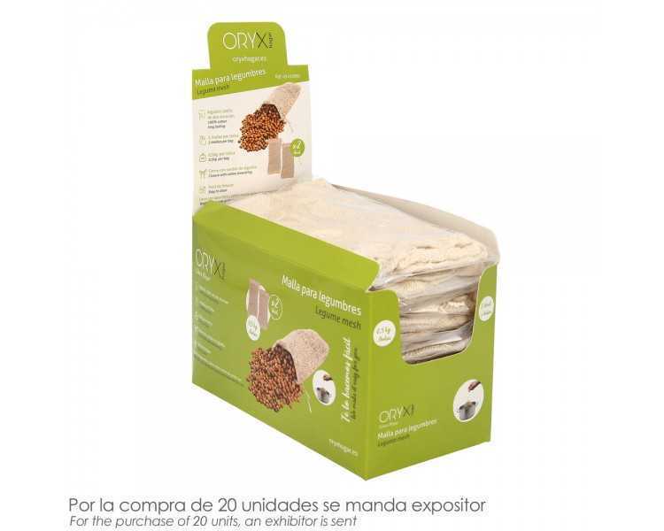 Malla / Bolsa Para Coccion Legumbres Algodon  0,5 Kg Pack De 2 Unidades. Algodon 100% Organico