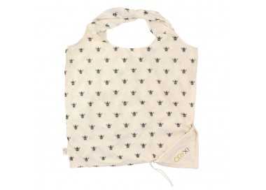 Bolsa Compra Algodon Organico 100% Plegable 52x47 cm.