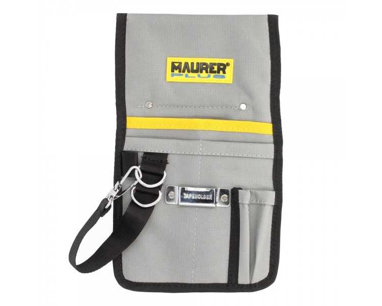 Funda Bolsa Porta Herramientas Para Cinturon Con 7 Bolsillos y Mosqueton Portaherramientas Electricista Multibolsillos Poliester