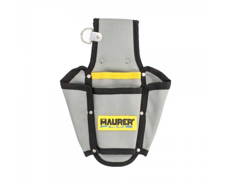 Funda Bolsa Porta Herramientas Para Cinturon Con 4 Bolsillos. Portaherramientas Electricista Multibolsillos Poliester