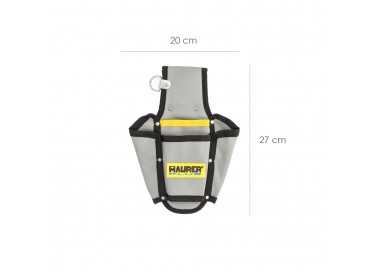 Funda Bolsa Porta Herramientas Para Cinturon Con 4 Bolsillos. Portaherramientas Electricista Multibolsillos Poliester