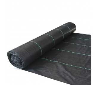 Malla Antihierbas (Rollo 2,1x100 Metros) Malla Anti Maleza, Malla Geotextil Jardin, Tela Anti Hierbas Jardin,