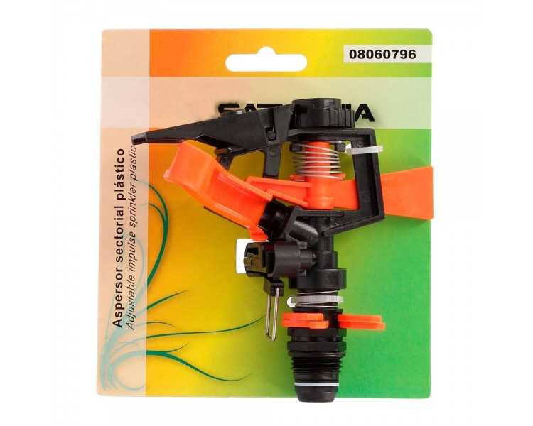 Aspersor Riego Regulable Sectorial Plastico  Toma 1/2" Fabricado En plastico, Riego De Jardines / Cesped