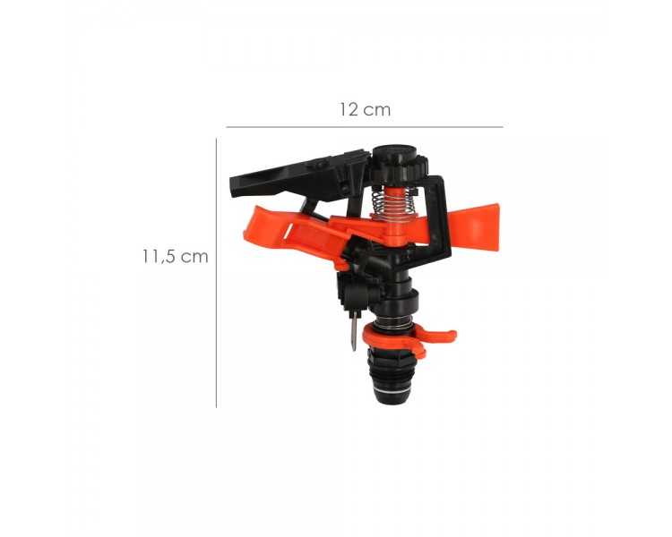 Aspersor Riego Regulable Sectorial Plastico  Toma 1/2" Fabricado En plastico, Riego De Jardines / Cesped