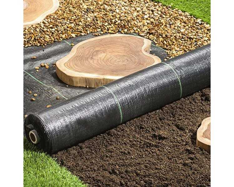 Malla Antihierbas (Rollo 0,9x10 Metros) Malla Anti Maleza, Malla Geotextil Jardin, Tela Anti Hierbas Jardin,
