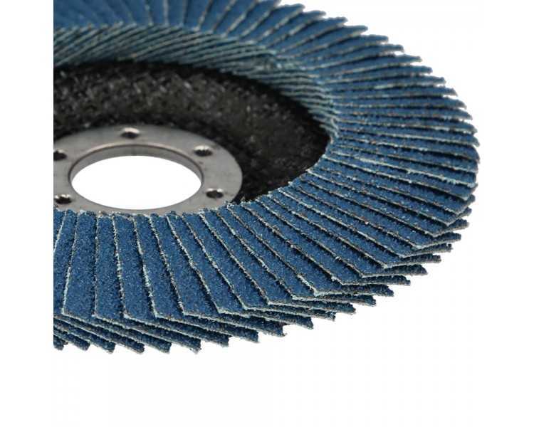 Disco Laminas Abrasivo Para Amoladora Ø 115 mm. Grano 60 Disco Laminado Acero, Disco Lija Acero Inoxidable, Disco Pulidor Acero