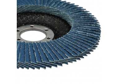 Disco Laminas Abrasivo Para Amoladora Ø 115 mm. Grano 60 Disco Laminado Acero, Disco Lija Acero Inoxidable, Disco Pulidor Acero