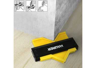 Medidor De Contornos 130x250 mm. Con Bloqueo. Medidor De Perfiles, Medidor Formas, Duplicador Perfiles, Preciso,Dureza Ajustable