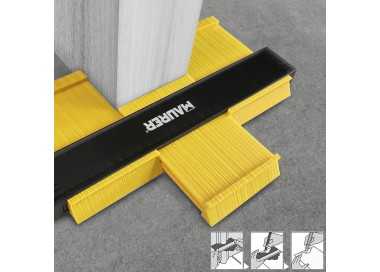 Medidor De Contornos 130x250 mm. Con Bloqueo. Medidor De Perfiles, Medidor Formas, Duplicador Perfiles, Preciso,Dureza Ajustable
