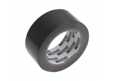 Cinta Americana "Muscle" Color Negro 48 mm. x 25 mertos. Super Resistente, Sellar, Reparar, Unir, Fijar, Sujetar, Empaquetar.