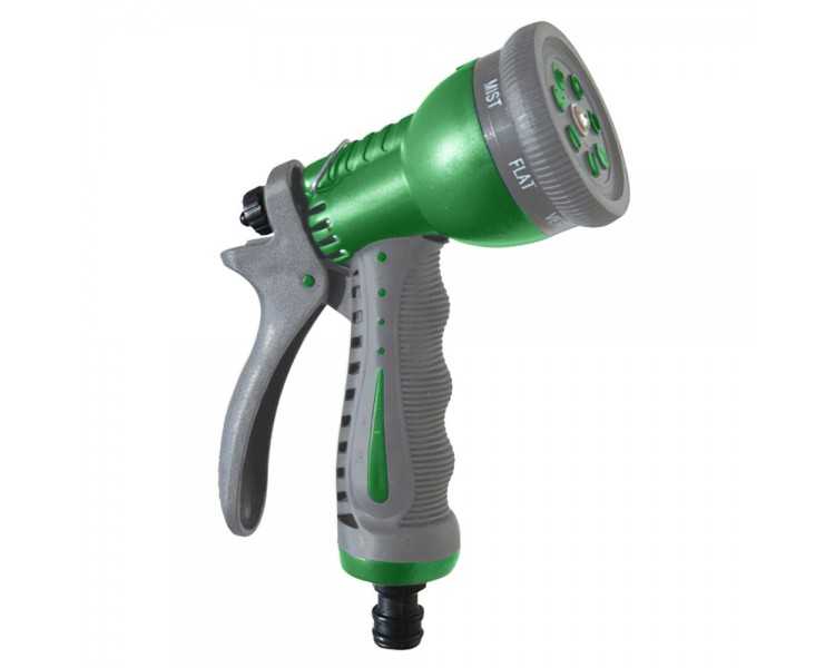 Pistola Riego Plastico ABS 7 Posiciones.