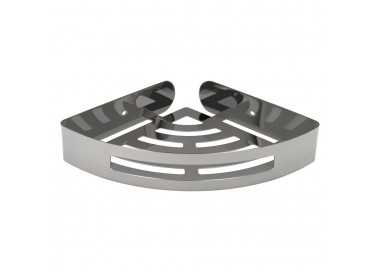 Cestillo Rincon Baño Autoadhesivo, Color Inox Con Efecto Espejo, Autoadhesivo Resistente o Con Tornillos