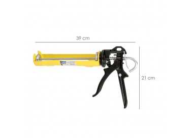 Pistola Silicona Profesional Extrafuerte, Cartuchos 310 ml. Pistola Selladora Silicona, Pistola Calafateo, Pistola Calafatear