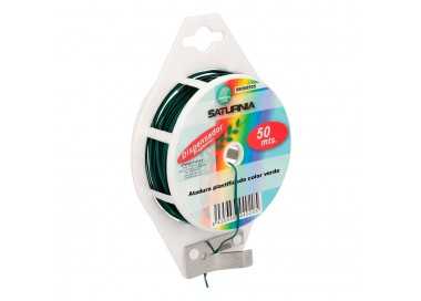 Atadura Plastificada Con Dispensador De 50 Metros. Ideal Para Entutorar, Jardin, Bonsais, Macetas, etc. Flexible y Duradero.