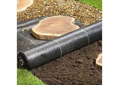 Malla Antihierbas (Rollo 1,05x10 Metros) Malla Anti Maleza, Malla Geotextil Jardin, Tela Anti Hierbas Jardin,