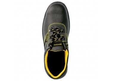 Zapatos Seguridad S3 Piel Negra Wolfpack  Nº 45 Vestuario Laboral,calzado Seguridad, Botas Trabajo. (Par)
