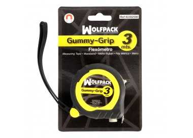 Flexometro Gummy Grip Con Doble Freno Longitud 3 Metros Ancho 16 mm. Magnetico.Metro Medición, Metro Magnetico, Hogar, Bricolaje