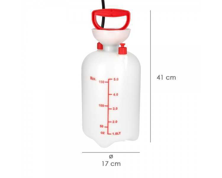 Sulfatadora Manual 5 Litros, Pulverizador Presion Previa, Mochila De Presion, Pulverizador Espalda, Mochila Pulverizador,