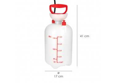 Sulfatadora Manual 5 Litros, Pulverizador Presion Previa, Mochila De Presion, Pulverizador Espalda, Mochila Pulverizador,