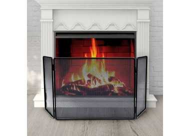 Pantalla Chimenea 99 x 44,5 (Alt) cm. Salvachispas, Protector Chimenea, Protector Rejilla Chimenea.