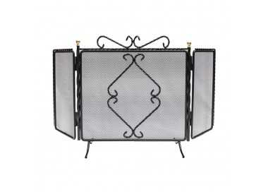 Pantalla Chimenea 94,5 x 49,5 (Alt) cm. Salvachispas, Protector Chimenea, Protector Rejilla Chimenea.
