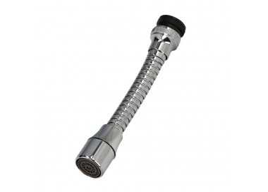Atomizador  Economizador Metalico Flexible Con Adaptador Macho / Hembra