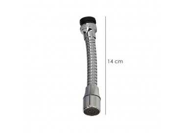 Atomizador  Economizador Metalico Flexible Con Adaptador Macho / Hembra