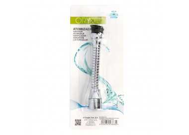 Atomizador  Economizador Metalico Flexible Con Adaptador Macho / Hembra