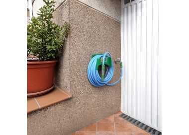 Manguera Tricotada No Torsion Blue Ø 15 mm. Rollo 25 metros. Con Accesorios,  Manguera Anti Torsion, Manguera Sin Dobleces,